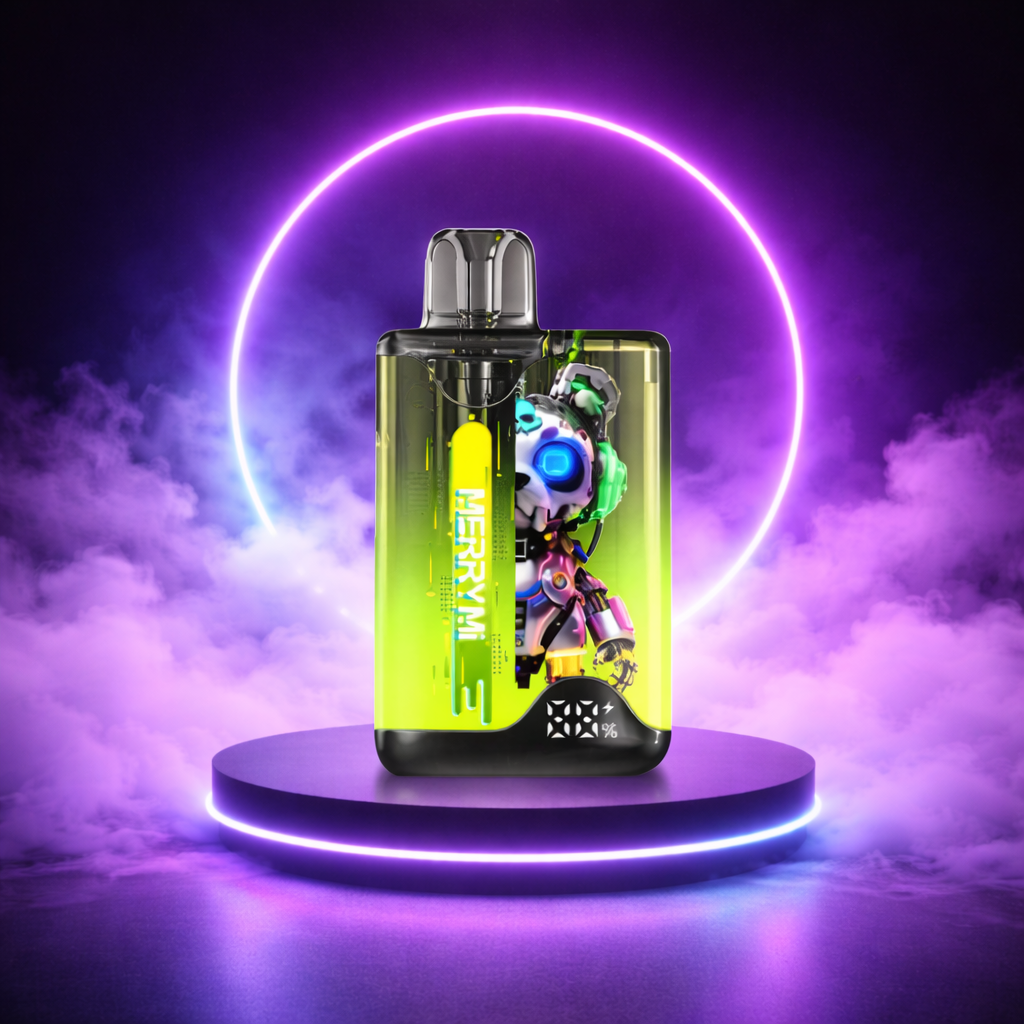 MerryMi Panda Pod 66K Espana Vaper Desechable Strawberry Kiwi Grape Ice Blueberry Raspberry 66000 Caladas - caladas, vapers desechables, vaper desechable, vaper con nicotina, cigarrillos electrónicos, muchas caladas, sabores vaper, puff, cigarrillos electrónicos desechables